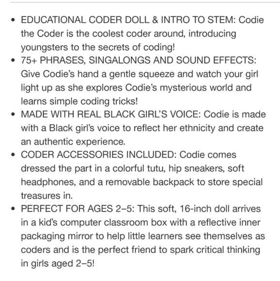 Codie the coder doll - Picture 12 of 13
